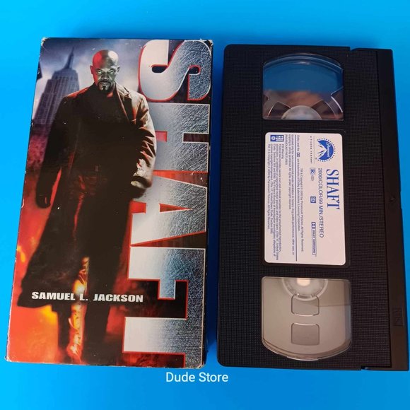 SHAFT - Samuel L. Jackson - Rated R - 2000 VHS - Picture 1 of 2